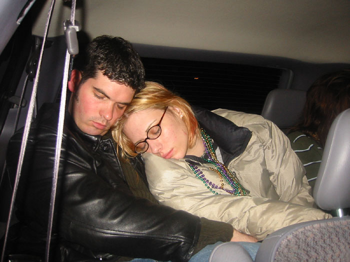 13 Julia and Justin passed out